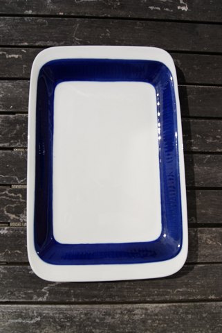 Blue Koka Swedish porcelain, dish ovenproof 40x26cm