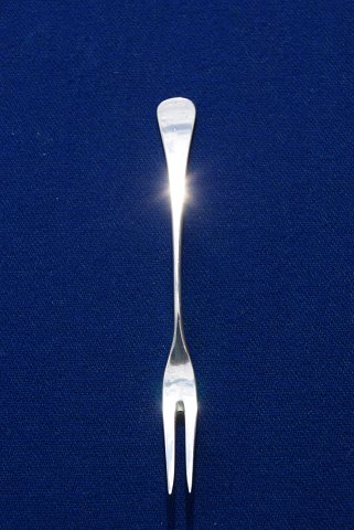 Patricia Danish silver flatware, cold cut fork 11cm