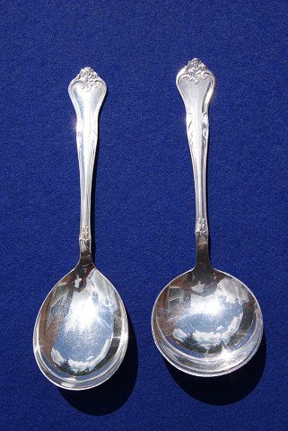 Riberhus Danish silver plated flatware, serving spoons