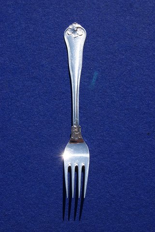 Saksisk Danish silver flatware, table forks 19cm