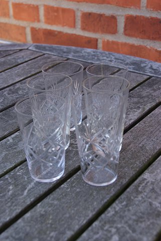 6 water glasses from Sweden