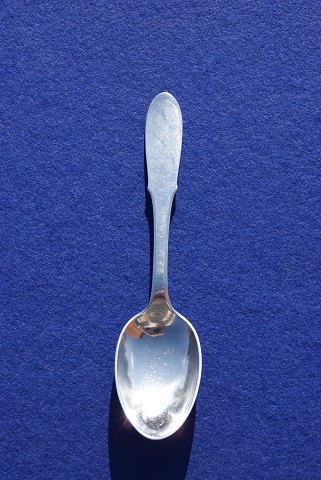 Georg Jensen Mitra dull Danish stainless steel flatware, dessert spoons 17.6cm