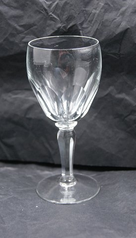 Windsor krystalglas med facetsleben stilk, snapseglas 10,5cm