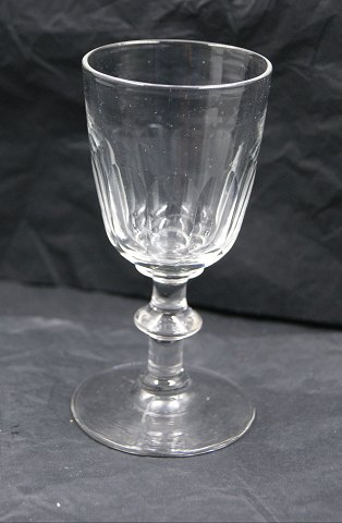 Christian d.8 glas fra Kastrup/Holmegaard. Portvinsglas 10,5cm 
