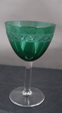 item no: g-Ejby grønt hvidvinsglas 11,8