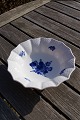 Blaue Blume Glatt Geschirr. Runde Schalen 17cm