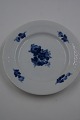 Blue Flower Plain Danish porcelain. Cake plates  
15.5cm