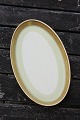 Dagmar with gold Danish porcelain, oval dishes 
21.5cm