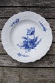 Blue Flower Curved Danish porcelain. Dinner plates 25.5cm