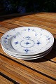 Blue Traditional plain Danish B&G porcelain. 
Porridge plates 19cm