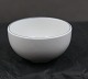 Blåkant fajance porcelæn, små runde skåle eller 
saltkar 7cm