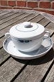 Gemina Danish porcelain, settings covered bouillon 

cups and saucer