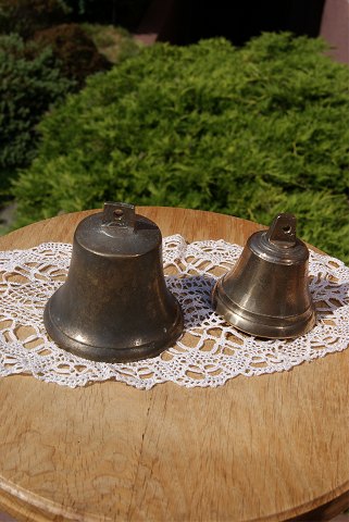 2 brass bells