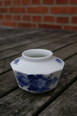 Blå Blomst Kantet, lille vase nr. 8616