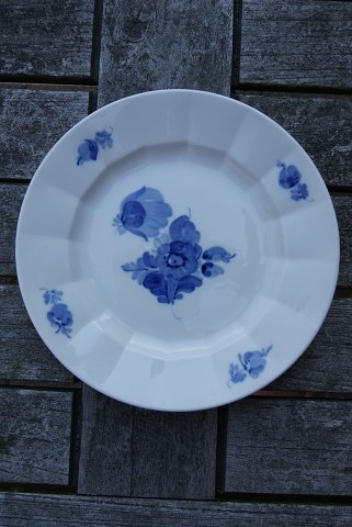 Blå Blomst Kantet porcelæn, sildetallerkner eller salattallerkener 19,5cm