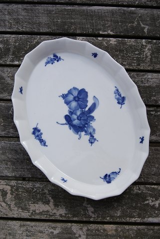 Blue Flower Angular Danish porcelain, oval trays 28.5cm