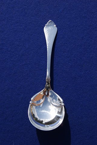 Bernstorff Danish silver flatware, serving spoon 20cms