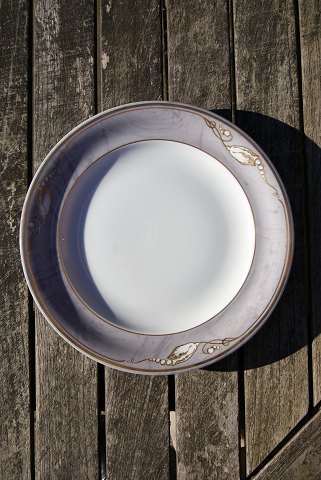Magnolia Grey Danish porcelain, cake plates 15cm