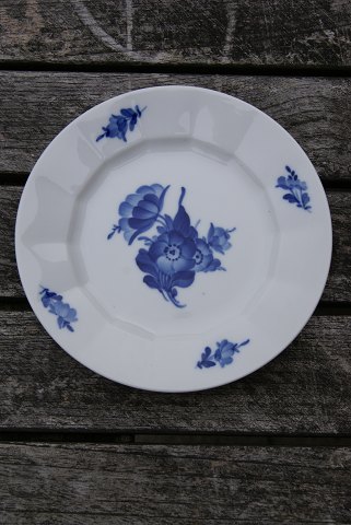 Blå Blomst Kantet porcelæn, kagetallerkener eller sidetallerkener 15,5cm