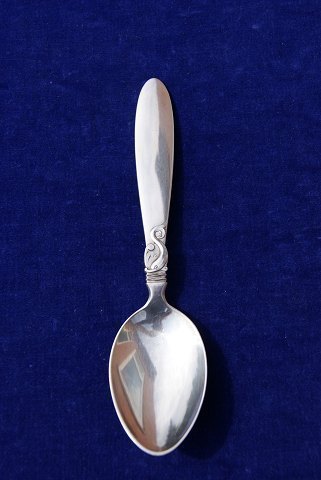 Delfin Danish solid silver flatware, soup spoons 19.8cm