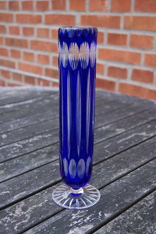 item no: g-Bøhmisk glasvase 26cm