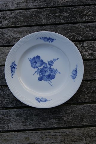 Blå Blomst Flettet porcelæn. Middagstallerkener 23,5cm