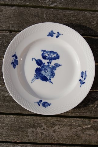Blå Blomst Flettet porcelæn. frokosttallerkner 21cm
