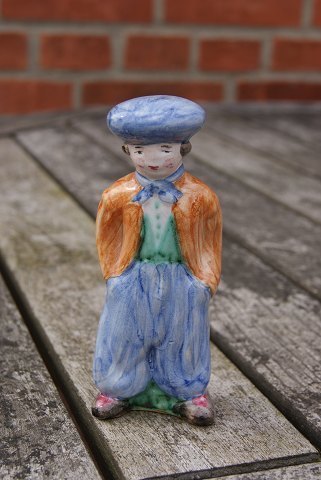Hjorth dänisch Keramik Figuren. Mann im Anzug