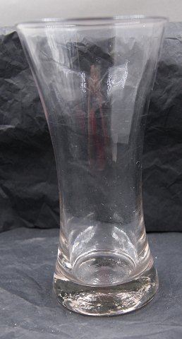 Porterglas bzw. großes Bierglas 16,5 cm aus dänischer Glashütte aus den 1920er Jahren