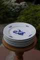 Blue Flower Plain Danish porcelain. Dinner plate 25.5cm
