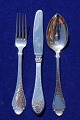 Bernstorff Danish silver cutlery, Settings dinner cutlery