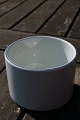 Blue Line Danish faience porcelain, round jars dia 6cm