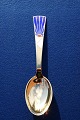 Michelsen Christmas spoon 1995 of Danish gilt 
sterling silver