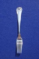 Saksisk dänisch Silberbesteck, Lunchgabeln zirka 18cm