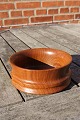 Decorative bowl of teak with dia 14.5cms