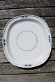 Gemina Danish porcelain, oblong dishes 28.5cm