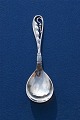 Ornamental Georg Jensen Danish silver flatware, 
jam spoon 15.3cms
