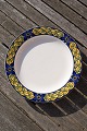 Blue Pheasant Danish faience porcelain, luncheon plates 21.5cm