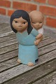 Lisa Larson Swedish glazed ceramics, the figurine East in the series children of the world
