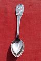 Little Tiny or Thumbelina child's spoon of Danish 
solid silver