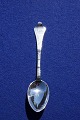 Antique Rokoko Danish solid silver flatware, 
dessert spoons 18.3cm