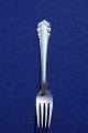 Lily of the Valley Georg Jensen Danish solid silver flatware, Luncheon forks 17.3cms
