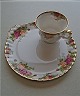 Old Country Roses English bone China porcelain. settings tea cups of 2 pieces