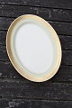 Dagmar with gold Danish porcelain, oval dishes 
28cm