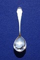 Christiansborg Danish silver flatware, large jam 
spoons 14.5cms
