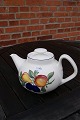 Golden Summer Danish faience porcelain, covered tea pot about 2 litre