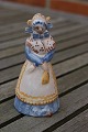 Hjorth dänisch Keramik Figur. Frau im Anzug