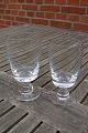 Almue glas fra Holmegaard, udvalg af klare drikkeglas 