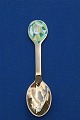 Michelsen Christmas spoon 1980 of Danish gilt 
sterling silver