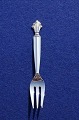 Acanthus Georg Jensen Danish silver flatware, cake forks about 14.5cms